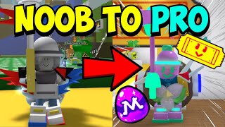 NOOB To PRO In Roblox Bee Swarm Simulator Part 1 [upl. by Tarabar]