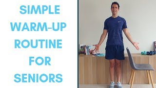 Essential Standing WarmUp Routine for Seniors Before Exercise [upl. by Soinski]