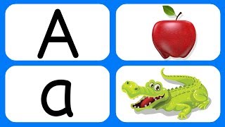 Learn A B C D  A for Apple  ABCD Song  A to Z Alphabet Learning  ABCD Poem  Cartoon Video [upl. by Niveek]