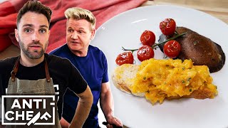 I Tried Making Gordon Ramsay’s Famous Scrambled Eggs Recipe [upl. by Jaehne]