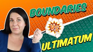 Boundaries Vs Controlling  Healthy Boundaries [upl. by Bibah]