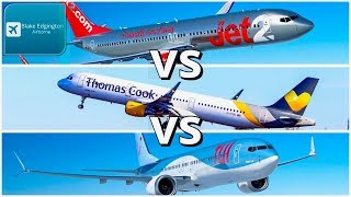 Best holiday airline Jet2 vs Thomas Cook vs TUI [upl. by Franckot]