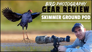 Bird Photography Gear Review  Skimmer Ground Pod  Why You Need One For Low Angle Shots [upl. by Gelhar]