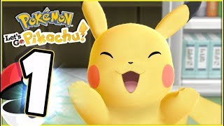 Pokémon Lets Go Pikachu Walkthrough Part 1 Welcome to Pallet Town Nintendo Switch [upl. by Chapell]