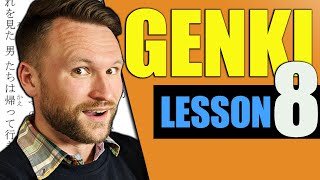 【N5】Genki 1 Lesson 8 Japanese Grammar Made Clear [upl. by Oicelem]