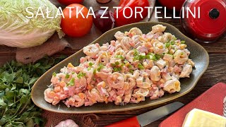 Imprezowa sałatka z tortellini Musisz ją koniecznie zrobić sałatkamojedomowejedzenie [upl. by Whall]