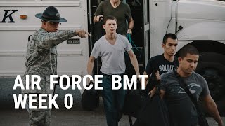 Air Force Basic Training  Week 0 [upl. by Cowan]