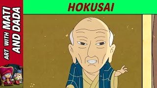 Art with Mati and Dada – Hokusai  Kids Animated Short Stories in English [upl. by Ziwot]