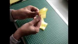 Tutoriel  faire une jonquille en papier crépon [upl. by Dupuy]