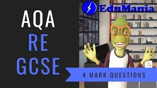 AQA RE GCSE  How to answer 4 Mark Questions [upl. by Lodge]