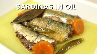 Sardinas in Olive Oil  Homemade Sardines  No Need to Buy Spanish Style Sardines [upl. by Ardnac]