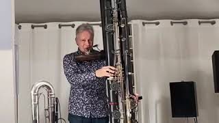 Subcontrabass Flute solo  Stefan Keller [upl. by Willcox746]