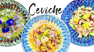 Ceviche 3 idées faciles [upl. by Lingwood]