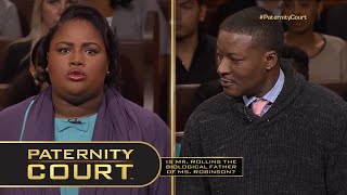 Man Says quot1000 Surequot Hes Not the Father Full Episode  Paternity Court [upl. by Anaili298]