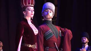 Kabardinka Show  Circassian Noble dance quotUork Qafaquot [upl. by Salas]