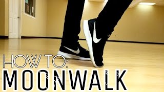 HOW TO LEARN TO MOONWALK IN 5 MINUTES 3 EASY STEPS [upl. by Aigil]