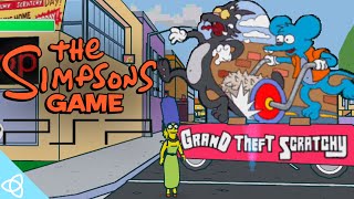 The Simpsons Game  Full Game Walkthrough PSP Version Gameplay [upl. by Rossen]