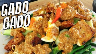 Homemade GADOGADO  Indonesian Mixed Salad [upl. by Pain757]