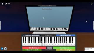 Fukashigi no Carte  virtual piano roblox sheets  please read desc ❤ [upl. by Bajaj]