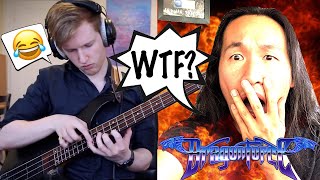 DragonForce Reaction  Herman Li Reacts to Through the Fire and Tap by Charles Berthoud [upl. by Boylston285]