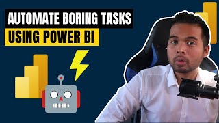 AUTOMATE these tasks using Power BI  Beginners Guide to Power BI in 2021 [upl. by Ekrub]