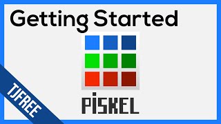 Piskel  Getting Started Pixel Art Drawing [upl. by Bysshe]