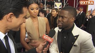 Oscars 2015 Kevin Hart Reveals Plans for Roasting Justin Bieber [upl. by Dodwell]