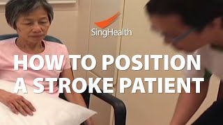 How To Position A Stroke Patient [upl. by Nodal809]