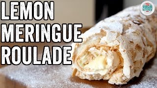 LEMON MERINGUE PIE ROULADE [upl. by Ahsiuqal]