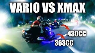 VARIO VS XMAX [upl. by Godart]