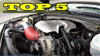 Top 5 Performance Mods For 53 Silverado or Sierra [upl. by Durwyn]