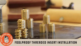 Foolproof Threaded Insert Installation [upl. by Enoyrt]