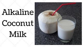 Coconut Milk Dr Sebi Alkaline Electric Recipe [upl. by Barren]