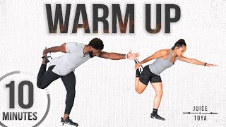 10 Minute Full Body PreWorkout StretchWarmUp Routine [upl. by Potter]