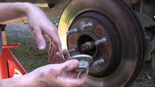 F150 Front Brake and Rotor Replacement Part 1 [upl. by Nigen681]