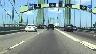 Delaware Memorial Bridge southbound [upl. by Pamelina]