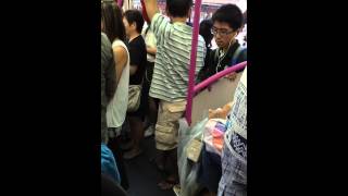 SBS bus quarrel because of touch incident [upl. by Allimaj]