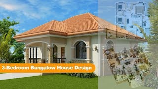 3 Bedroom Bungalow House Design [upl. by Trotta]