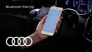 Audi Tech Tutorial Bluetooth Pairing [upl. by Naujit]