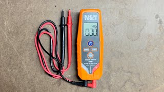 Klein Tools ACDC VoltageContinuity Tester Digital Multimeter [upl. by Cowie477]