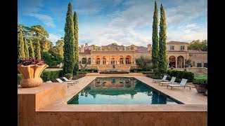 Intricate Palatial Chateau in Houston Texas  Sothebys International Realty [upl. by Ietta966]