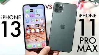 iPhone 13 Vs iPhone 11 Pro Max Comparison Review [upl. by Enomyar]