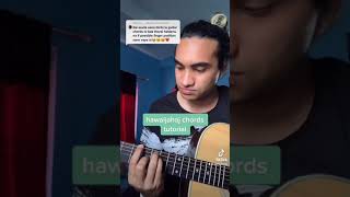 hawaijahaj chords tutorial [upl. by Zack]