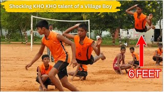 Shocking local Boy Talent in kho kho game Runner in school games [upl. by Leumek]