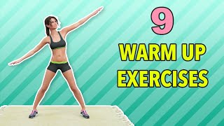 9 Warm Up Exercises Before Workout [upl. by Jacy]