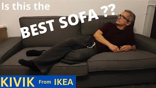 IKEA KIVIK sofa Assemble Guide and Review [upl. by Killy239]