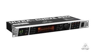 ULTRACURVE PRO DEQ2496 HighPrecision Digital 24bit 96 kHz EQRTA Mastering processor [upl. by Nabala]