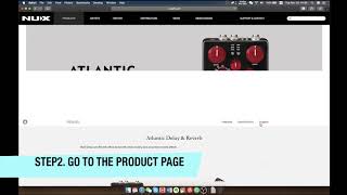 How to download the latest firmware for your NUX Pedals [upl. by Sremmus]