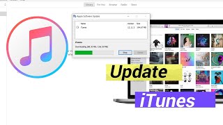 How to Update Latest iTunes on PC Windows 1087  Apple Software Update [upl. by Rosdniw]