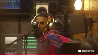 Wizkid Creating New Music Live on YouTube Amazing 🔥🔥🔥 [upl. by Drarreg]